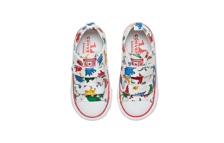 Lookbook (TD) チャックテイラー オールスター ロー 恐竜柄 (Chuck Taylor ALL STAR Low 恐竜柄) 763713C