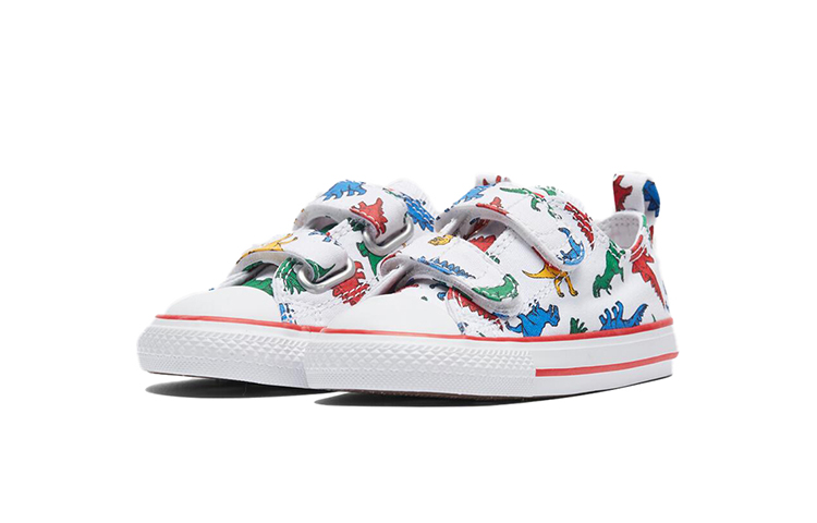 Shop (TD) チャックテイラー オールスター ロー 恐竜柄 (Chuck Taylor ALL STAR Low 恐竜柄) 763713C