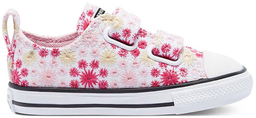 (TD) 컨버스 척테일러 자수 로우탑 핑크/옐로우 771288C Order (TD) 컨버스 척테일러 자수 로우탑 핑크/옐로우 771288C