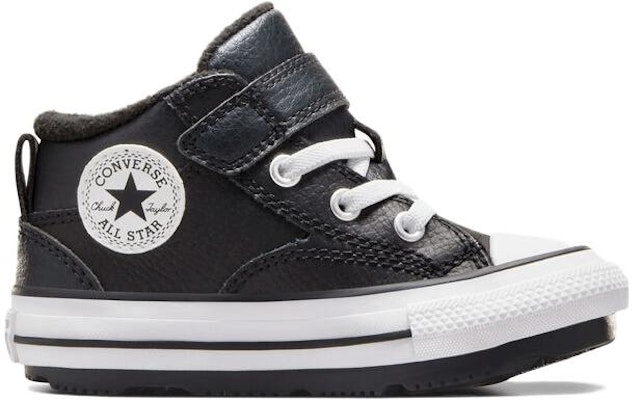 (Toddler) Converse Chuck Taylor All Star Mid Boot 'Malden Street - Black White' A04815C Order (Toddler) Converse Chuck Taylor All Star Mid Boot 'Malden Street - Black White' A04815C