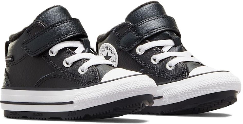 (Toddler) Converse Chuck Taylor All Star Mid Boot 'Malden Street - Black White' A04815C Lookbook (Toddler) Converse Chuck Taylor All Star Mid Boot 'Malden Street - Black White' A04815C