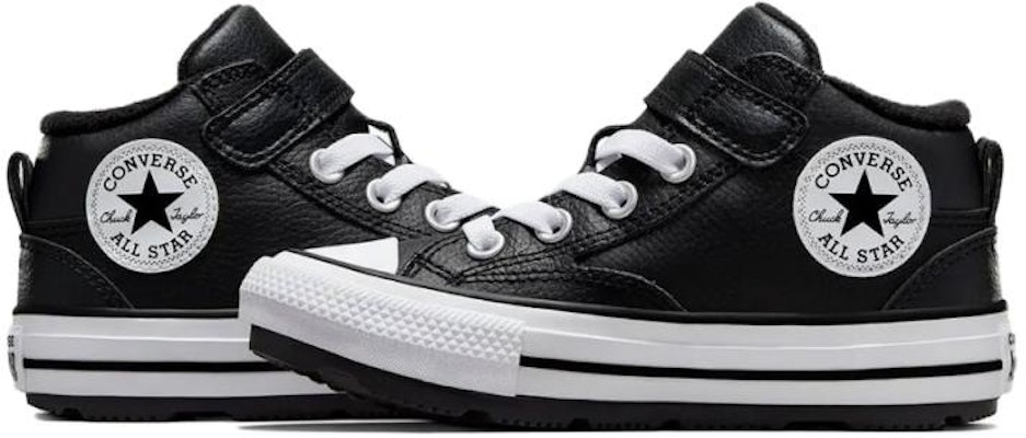 (Toddler) Converse Chuck Taylor All Star Mid Boot 'Malden Street - Black White' A04815C Shop (Toddler) Converse Chuck Taylor All Star Mid Boot 'Malden Street - Black White' A04815C