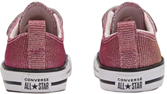 【TD嬰童】Converse Chuck Taylor All Star Space Star 2V 魔術貼 低幫休閒板鞋 磚紅色 Shop 【TD嬰童】Converse Chuck Taylor All Star Space Star 2V 魔術貼 低幫休閒板鞋 磚紅色