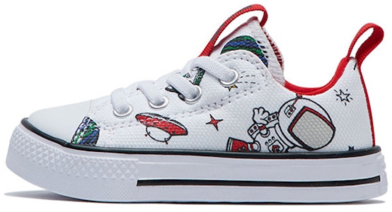嬰童 Converse Chuck Taylor All Star Superplay 卡通宇航員印花 魔術貼休閒帆布鞋 白色 Buy 嬰童 Converse Chuck Taylor All Star Superplay 卡通宇航員印花 魔術貼休閒帆布鞋 白色