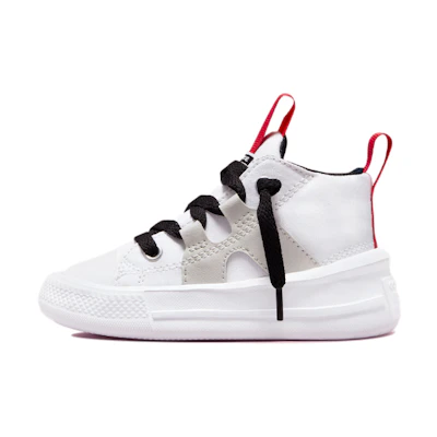 (TD) Converse Chuck Taylor All Star Ultra Easy-On Mid 'White University Red'