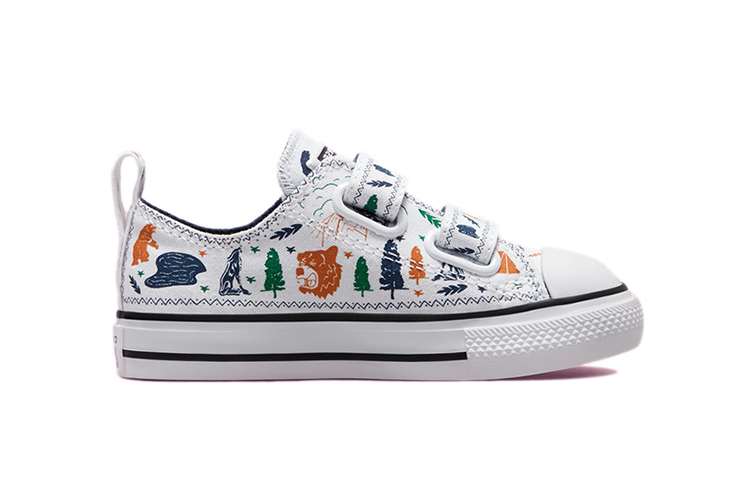 (TD) Converse Chuck Taylor All Star Velcro 'Multicolor Cartoon Print' 圖 2