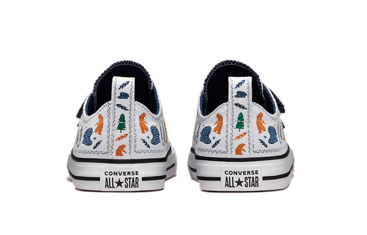 (TD) Converse Chuck Taylor All Star Velcro 'Multicolor Cartoon Print' 圖 4
