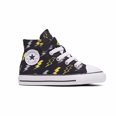 (TD) Converse CTAS 1V Kids Casual Shoes Black