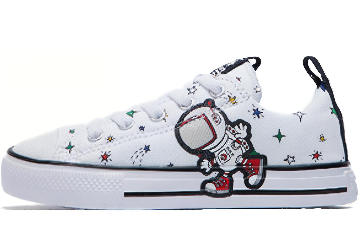 Buy Converse All Star系列 耐磨防滑 低筒 帆布鞋 女款 白色