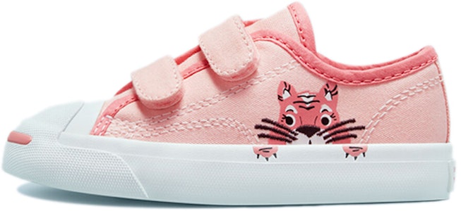 嬰幼兒 Converse Jack Purcell 魔術貼 耐磨防滑 低筒休閒板鞋 水蜜桃粉 Buy 嬰幼兒 Converse Jack Purcell 魔術貼 耐磨防滑 低筒休閒板鞋 水蜜桃粉