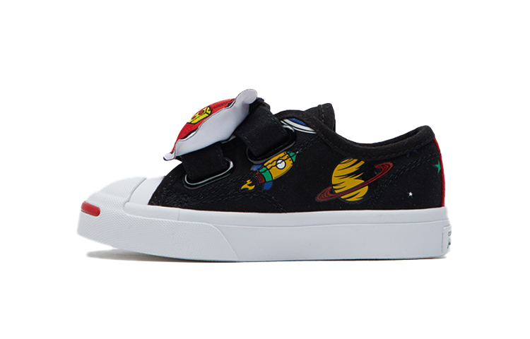 Buy 嬰童 Converse Jack Purcell 防滑耐磨輕便 低幫 板鞋 黑紅