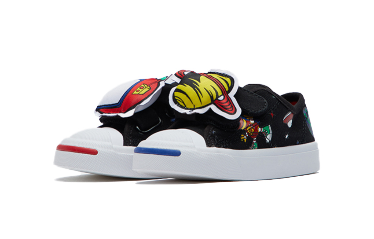 Order 嬰童 Converse Jack Purcell 防滑耐磨輕便 低幫 板鞋 黑紅