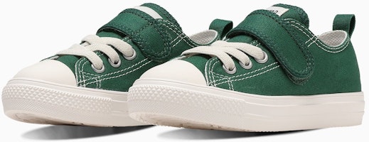 (Toddler) Converse Kids All Star Light V-1 OX Sneakers Dark green 37303250 (Toddler) Converse Kids All Star Light V-1 OX Sneakers Dark green 37303250