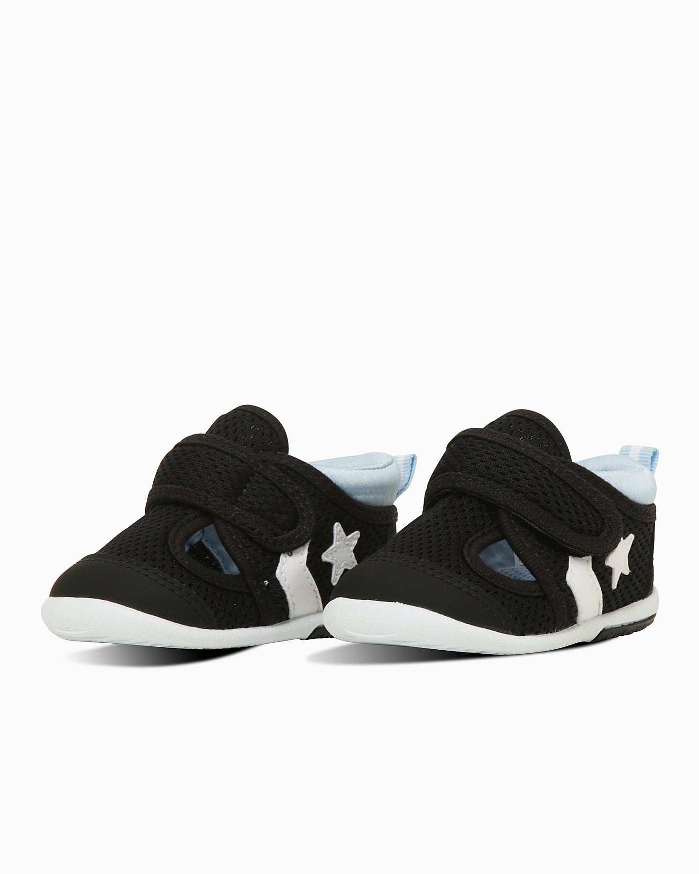 (Toddler) Converse Little Summer 9 Sneakers Black/Light Blue 37303550