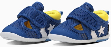(Toddler) Converse Little Summer 9 Sneakers Blue/Yellow 37303090 (Toddler) Converse Little Summer 9 Sneakers Blue/Yellow 37303090