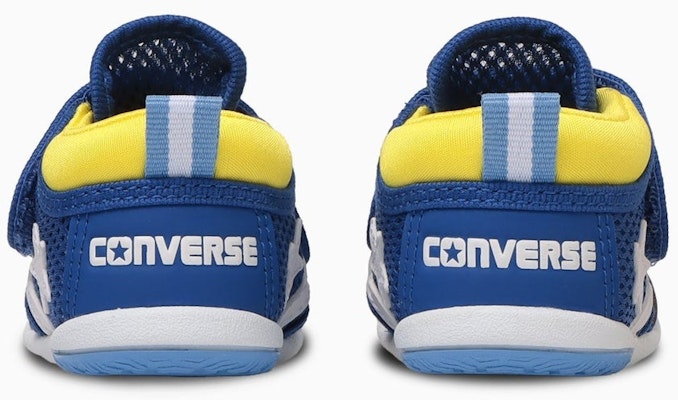 (Toddler) Converse Little Summer 9 Sneakers Blue/Yellow 37303090 Shop (Toddler) Converse Little Summer 9 Sneakers Blue/Yellow 37303090