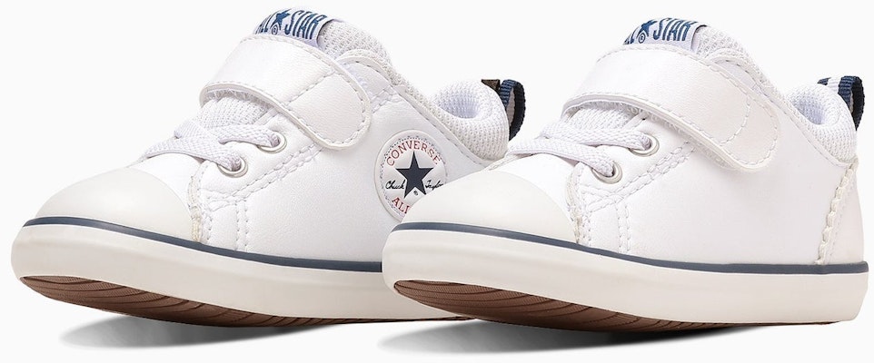 (TD) 컨버스 미니 올스타 N V-1 스니커즈 화이트/네이비 37303320 Buy (TD) 컨버스 미니 올스타 N V-1 스니커즈 화이트/네이비 37303320