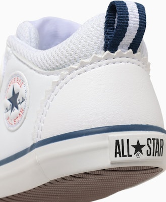(TD) 컨버스 미니 올스타 N V-1 스니커즈 화이트/네이비 37303320 Sizing (TD) 컨버스 미니 올스타 N V-1 스니커즈 화이트/네이비 37303320