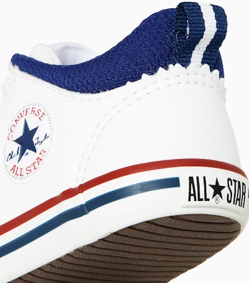 (Toddler) Converse Mini All Star N V-1 Sneakers White/Navy/Red 37303520 Sizing (Toddler) Converse Mini All Star N V-1 Sneakers White/Navy/Red 37303520