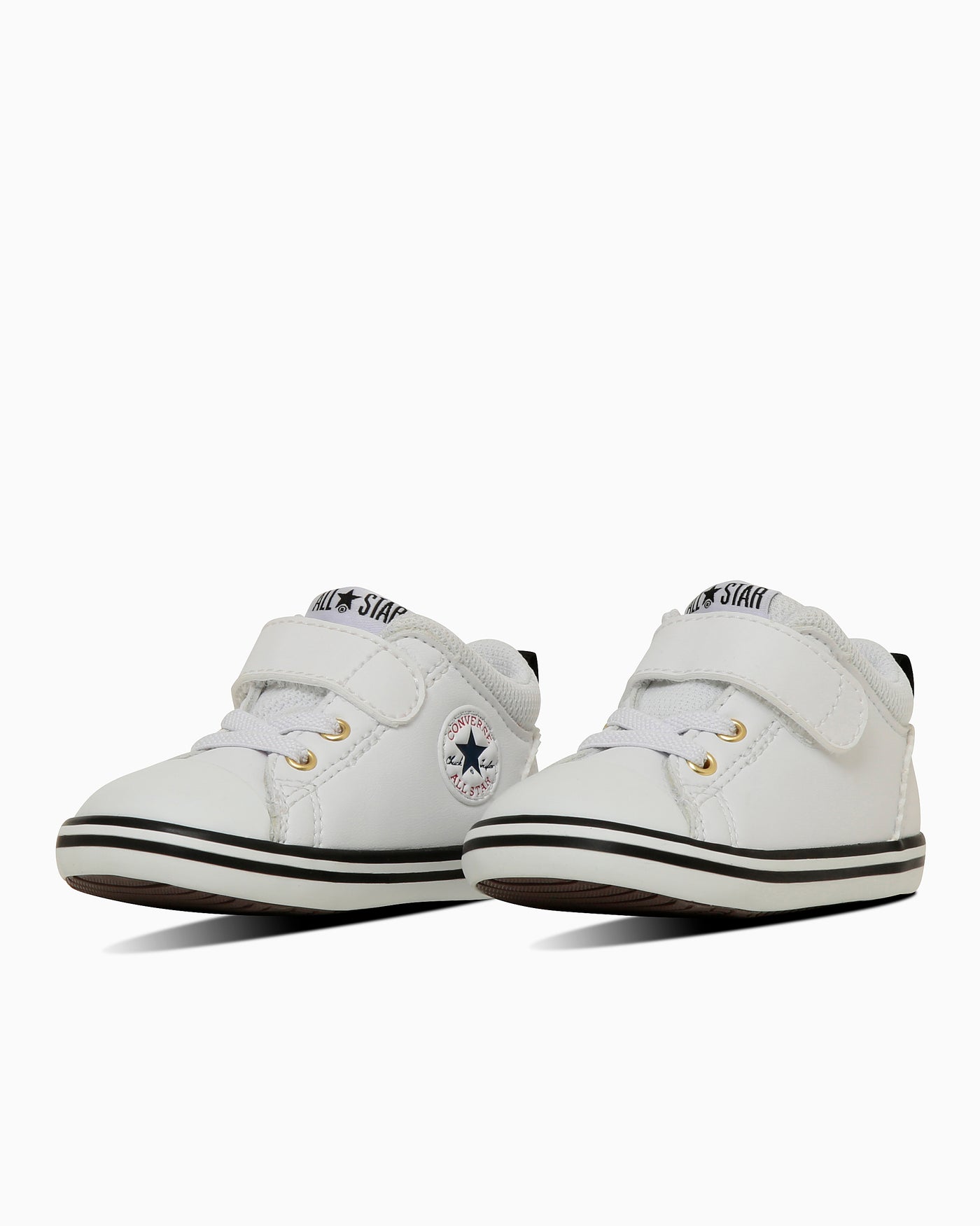 (Toddler) Converse Mini All Star V-1 Sneakers White/Gold 37303670