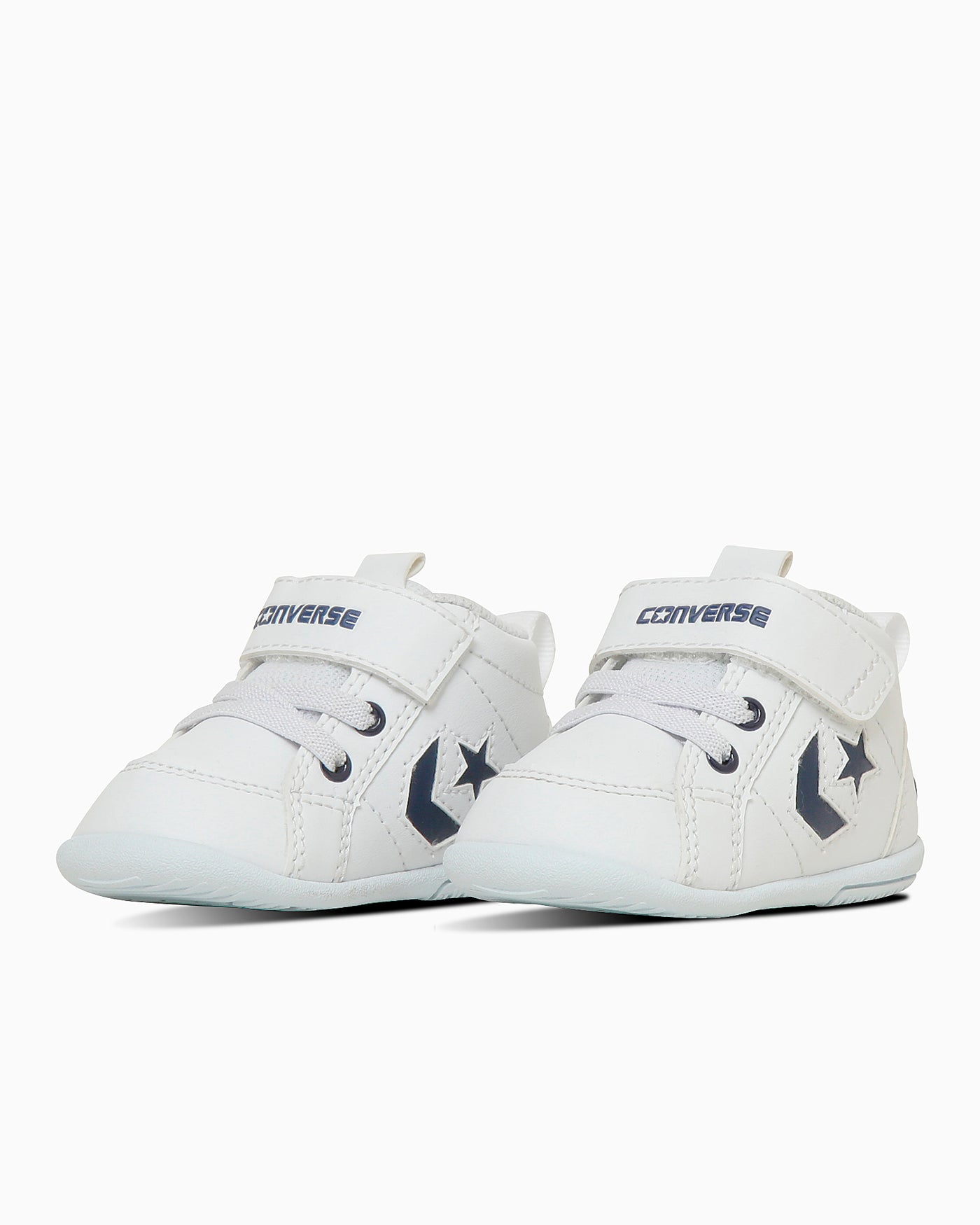 Buy (TD) コンバース ミニインチスター スニーカー ホワイト/ピンク/ライトブルー 37303691