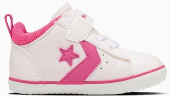 (TD) コンバース ミニ P-L スニーカー ホワイト/ブルー 3271153 Order (TD) コンバース ミニ P-L スニーカー ホワイト/ブルー 3271153