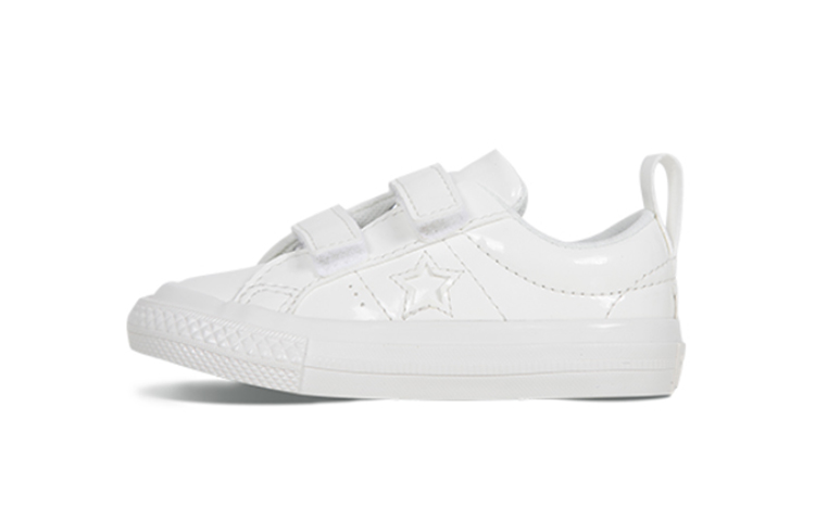 (Toddler) Converse One Star 2V 'White' 762521C