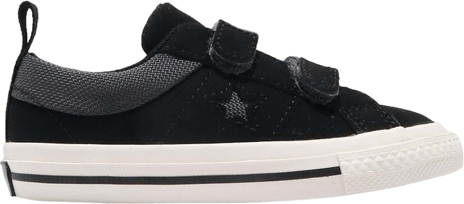 (幼兒)Converse One Star 2V Ox 'Almost Black' 762856C Buy (幼兒)Converse One Star 2V Ox 'Almost Black' 762856C