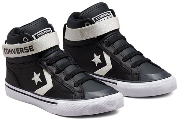 (Youth) Converse Pro Blaze Strap 'Black White' 672128C Lookbook (Youth) Converse Pro Blaze Strap 'Black White' 672128C