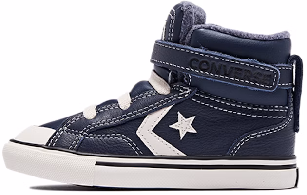 (Toddler) Converse Pro Blaze Strap High 'Leather & Heathered Knit - Lakeside Blue' 769320C Buy (Toddler) Converse Pro Blaze Strap High 'Leather & Heathered Knit - Lakeside Blue' 769320C