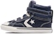 (TD) Converse Pro Blaze Strap High 'Kulit & Heathered Knit - Biru Lakeside' 769320C