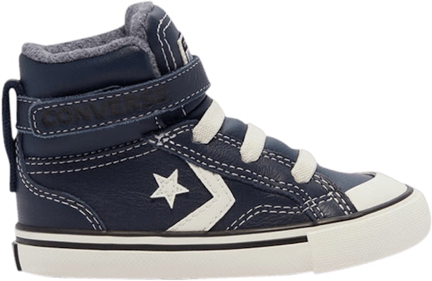 Toddler Converse Pro Blaze Strap High Leather Heathered Knit