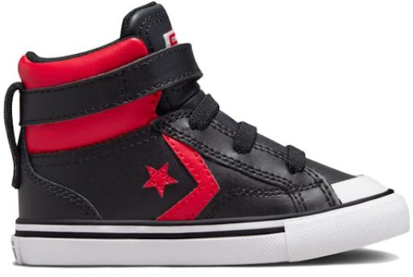 嬰童 Converse Pro Blaze Strap Varsity 魔術貼 加絨 休閒 耐磨防滑 高幫 板鞋 黑紅 Order 嬰童 Converse Pro Blaze Strap Varsity 魔術貼 加絨 休閒 耐磨防滑 高幫 板鞋 黑紅