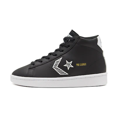 (PS) Converse Pro Leather Mid 'Black White'