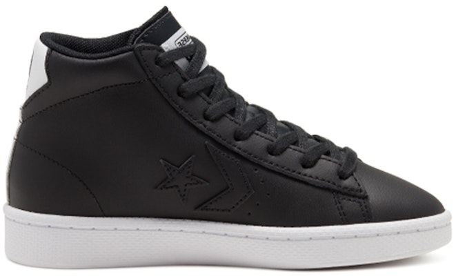 (Preschool) Converse Pro Leather Mid 'Black White' 368400C Order (Preschool) Converse Pro Leather Mid 'Black White' 368400C