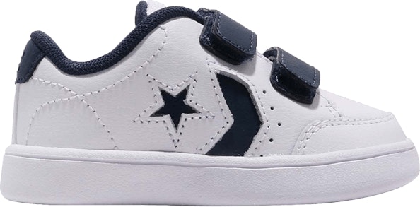 Converse star top court white