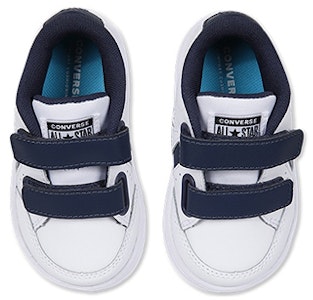 (TD) コンバース スターコート 2V 白/青 762863C Shop (TD) コンバース スターコート 2V 白/青 762863C