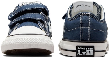 嬰幼兒 Converse Star Player 舒適萬用 減震耐磨 低筒 學步鞋 海軍藍 Details for 嬰幼兒 Converse Star Player 舒適萬用 減震耐磨 低筒 學步鞋 海軍藍