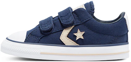 (Toddler) Converse Star Player Low Top 'Blue & Cream' 771905C (Toddler) Converse Star Player Low Top 'Blue & Cream' 771905C