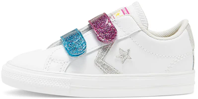 (Toddler) Converse Star Player Low Top 'White Blue Purple' 768479C (Toddler) Converse Star Player Low Top 'White Blue Purple' 768479C