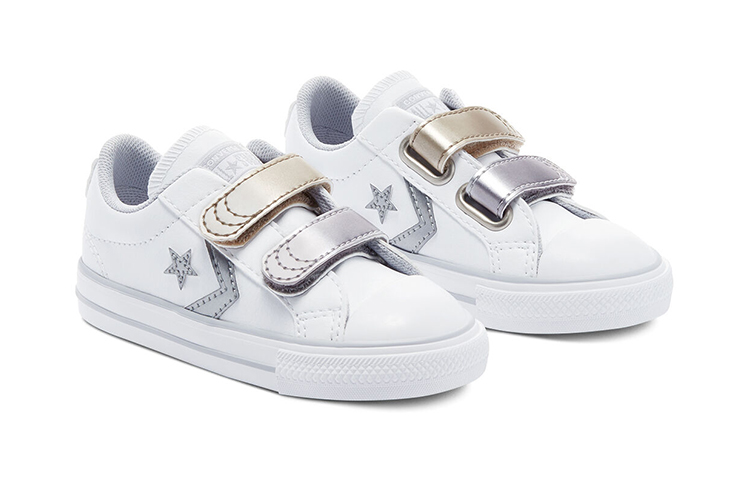 Lookbook (TD) Converse Star Player Low Top ''Weiß Silber'' 770424C