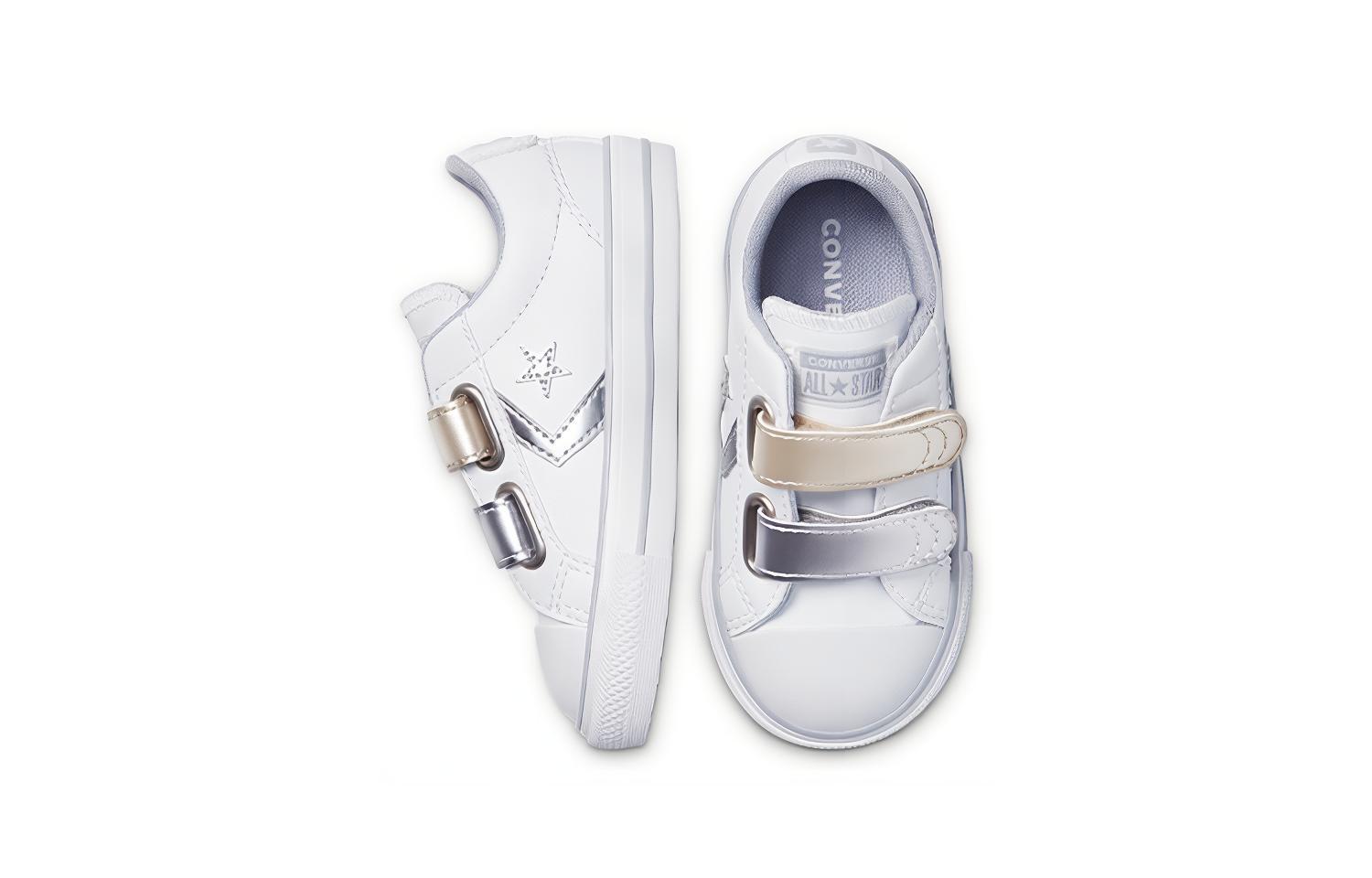 Shop (TD) Converse Star Player Low Top ''Weiß Silber'' 770424C