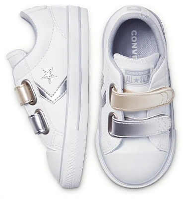 (TD) Converse Star Player Low Top ''Weiß Silber'' 770424C Shop (TD) Converse Star Player Low Top ''Weiß Silber'' 770424C