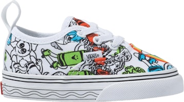(Toddler) Crayola x Vans Authentic Elastic Lace 'Sketch Your Way' VN0A34A1ARE (Toddler) Crayola x Vans Authentic Elastic Lace 'Sketch Your Way' VN0A34A1ARE