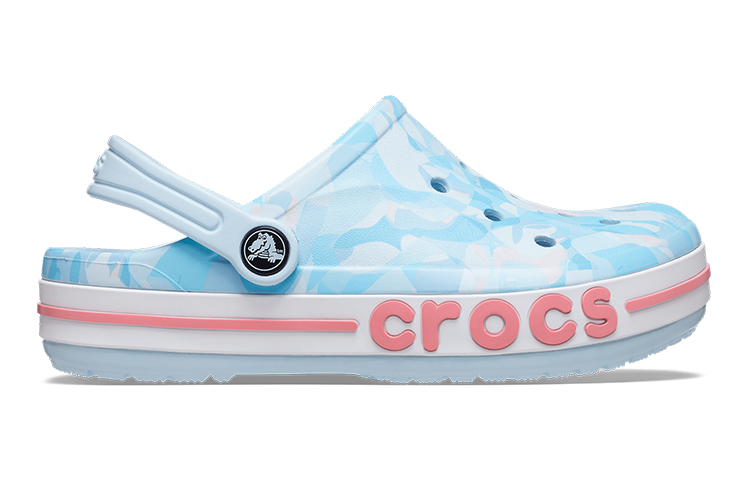 Order (TD) Crocs Bayaband Bubble Camo Zuecos 'Azul Mineral Rosa' 207807-4JQ