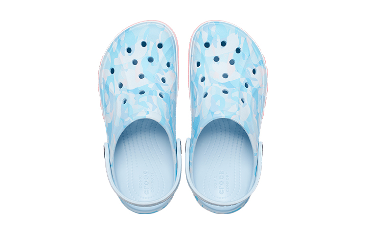 Purchase (TD) Crocs Bayaband Bubble Camo Zuecos 'Azul Mineral Rosa' 207807-4JQ