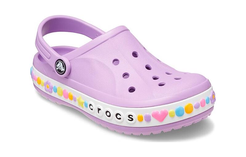 Lookbook (TD) Zuecos Crocs Bayaband Charm Band 'Morado Blanco' 208102-5PR