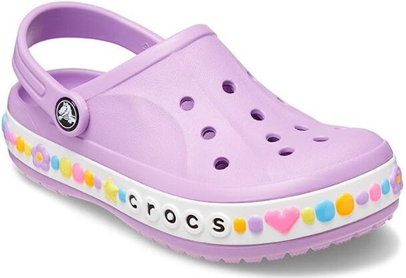 (Toddler) Crocs Bayaband Charm Band Clogs 'Purple White' 208102-5PR Lookbook (Toddler) Crocs Bayaband Charm Band Clogs 'Purple White' 208102-5PR