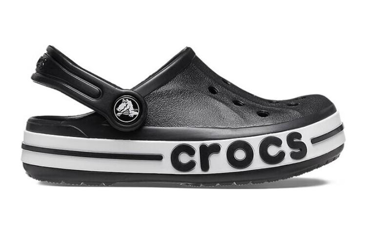 Order (Toddler) Crocs Bayaband Clogs 'black White' 207018-001