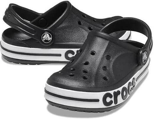 (TD) Crocs Bayaband Clogs 'Hitam Putih' 207018-001 Lookbook (TD) Crocs Bayaband Clogs 'Hitam Putih' 207018-001